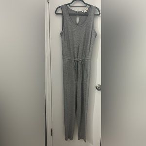 NWT gray jumpsuit, size M